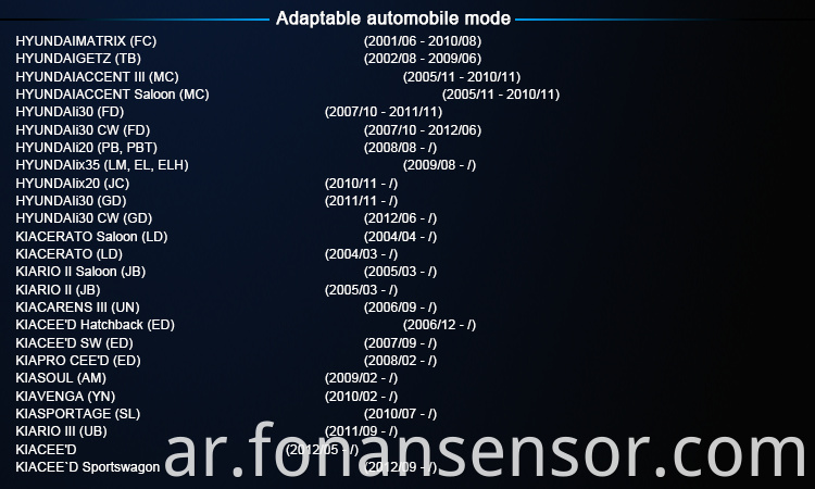 39180-2A200 مستشعر موضع العمود المرفقي لـ HYUNDAI i30 GD 1.6 CRDi 2011